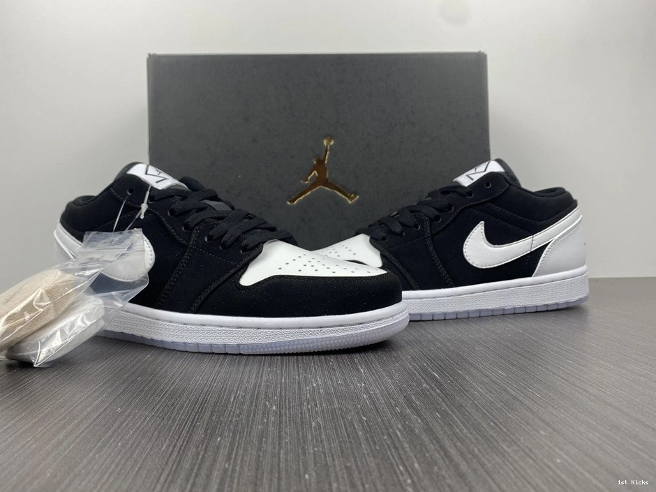 1 DH6931-001 White Air Black Jordan Low 0312